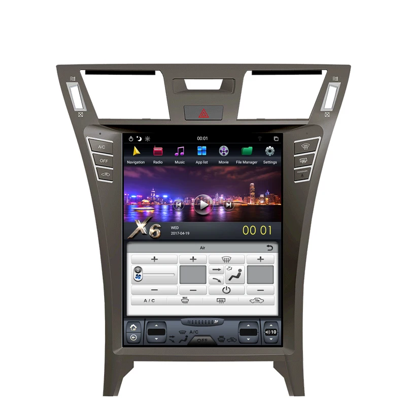 Discount NAVITOPIA 12.1inch 4G+64GB Tesla Style Vertical Screen Android 8.1 Car DVD GPS Navigation for Lexus LS460 2