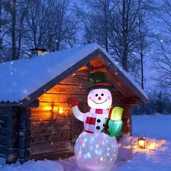 

Gift Package Christmas New Year Inflatables Snowman Snowman Inflatable Giant Cute Drop Ornaments