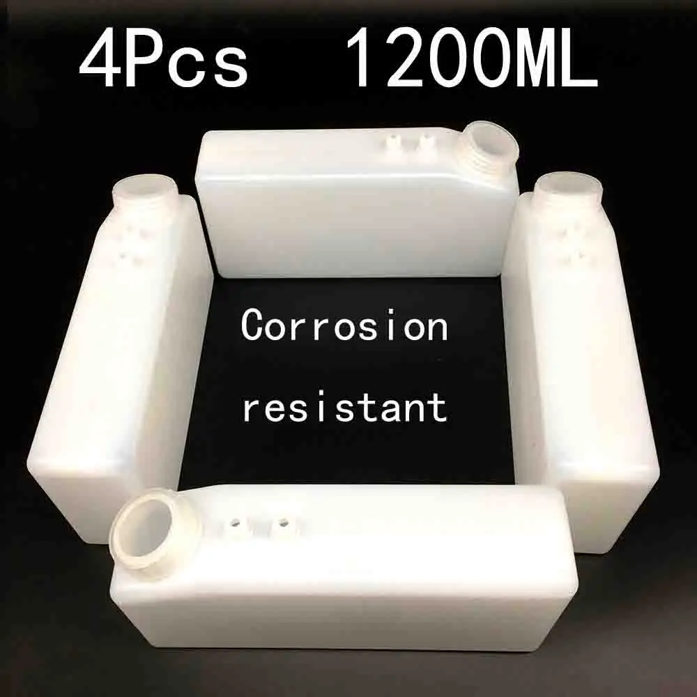 Коррозионностойкая белая эко сольвен чернильная коробка чернильный бак 1200 мл для эко сольвентного принтера
