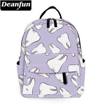 

Deanfun Mini Backpack Teeth Funny Waterproof Backpack Shoulder Bag for Women Kids Backpack MNSB-13