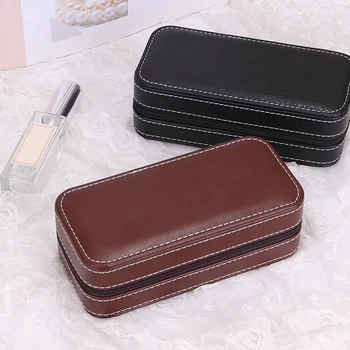 

Portable Jewelry Packaging Storage Box Necklace Bracelet Earring Ring Watch Pouch Bag Zipper Display Travel Case