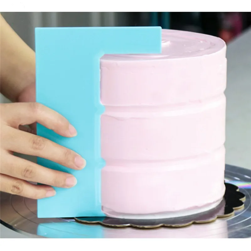 Моделирование более гладкий полировщик скребок для торта лопатки для теста глазировка печенья расческа набор формочки для выпечки DIY формы для выпечки