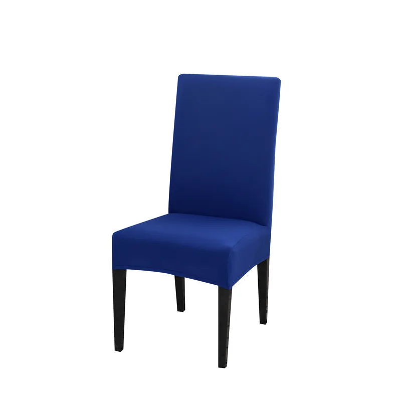 Elegant Velvet Chair Covers - Solid Color Seat Slipcovers