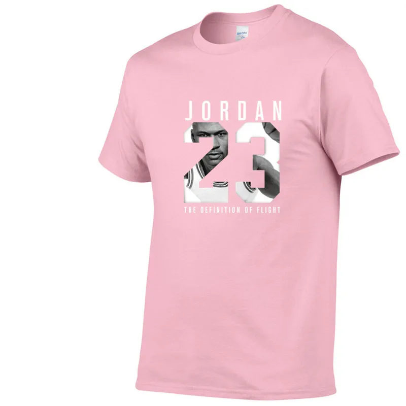 27 Летняя Горячая Распродажа Новая футболка Jordan 23 с принтом Мужская футболка Swag высокое качество хлопок Jordan 23 хип-хоп футболка с коротким рукавом для мужчин - Цвет: 27