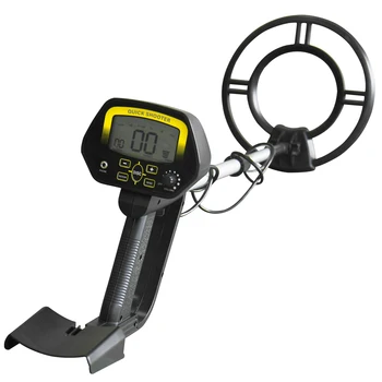 

Outdoor Sound Adjustable Stem ABS High Sensitivity Seeker Portable For Underground LCD Display Metal Detector Treasure