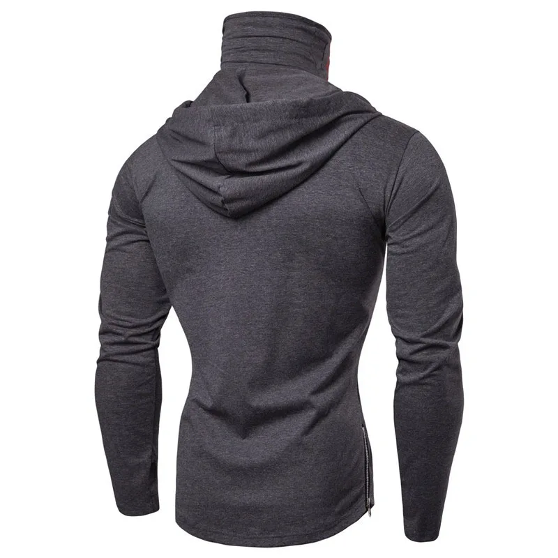 Scary Halloween Horror Demon Grim Reaper Costume Mens Skull Skeleton Print Pullover Tops Coat Mask Cotton Hoodie Hooded Sweater