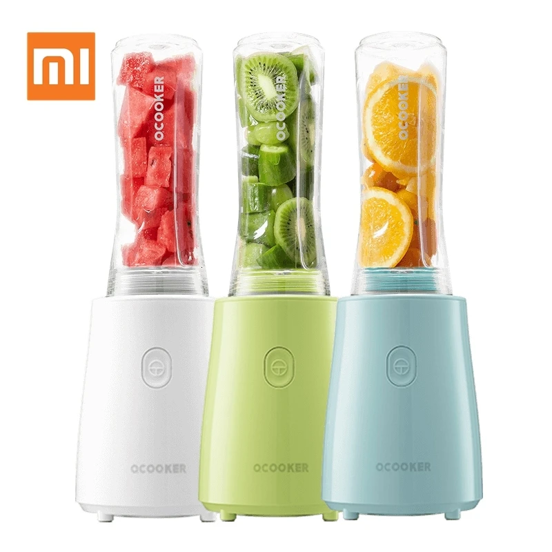 Xiaomi Mijia Ocooker Portable Juicer Stainless Steel Fruit Vegetable Mini Cooking Orange Juice Machine Blender Food Processer | Бытовая