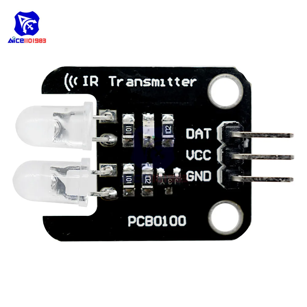 Diymore PCB0100 2 канала инфракрасный передающий модуль ИК передатчик для Arduino