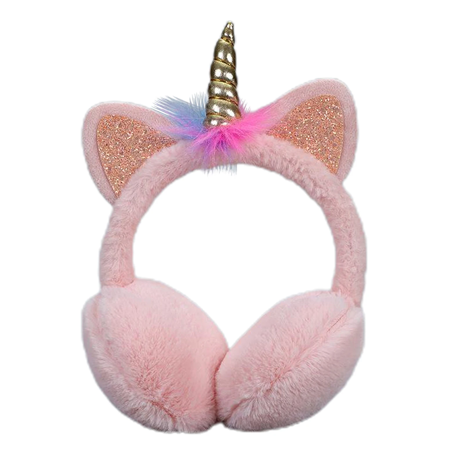 Ear Muffs for Women - Winter Ear Warmers - Soft & Warm Furry Fleece Earmuffs - Ear Covers for Cold Weather