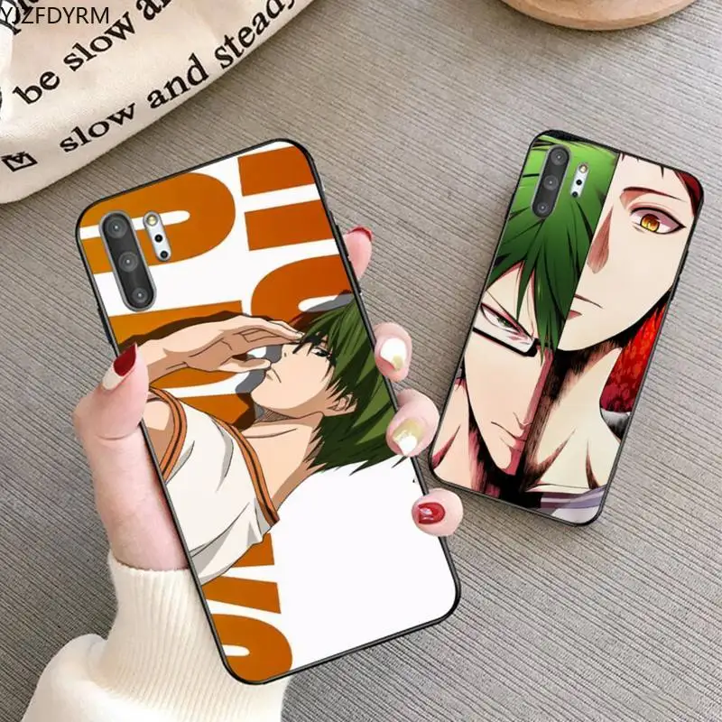 Чехол для телефона Kuroko No Basket Midorima из японского аниме чехол Samsung Note 7 8 9 10 Plus lite Galaxy J7