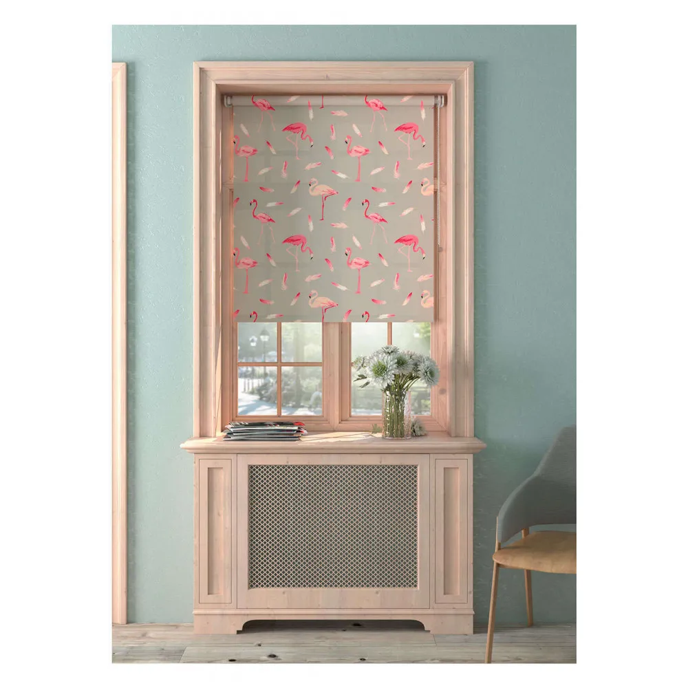 Штора рулонная «Волшебная Ночь» Flamingo, 120х175см
