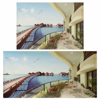 

Custom 3D Photo Wallpaper Bird Balcony Window Nature Landscape Wall Mural Living Room Sofa TV Background Wallpaper