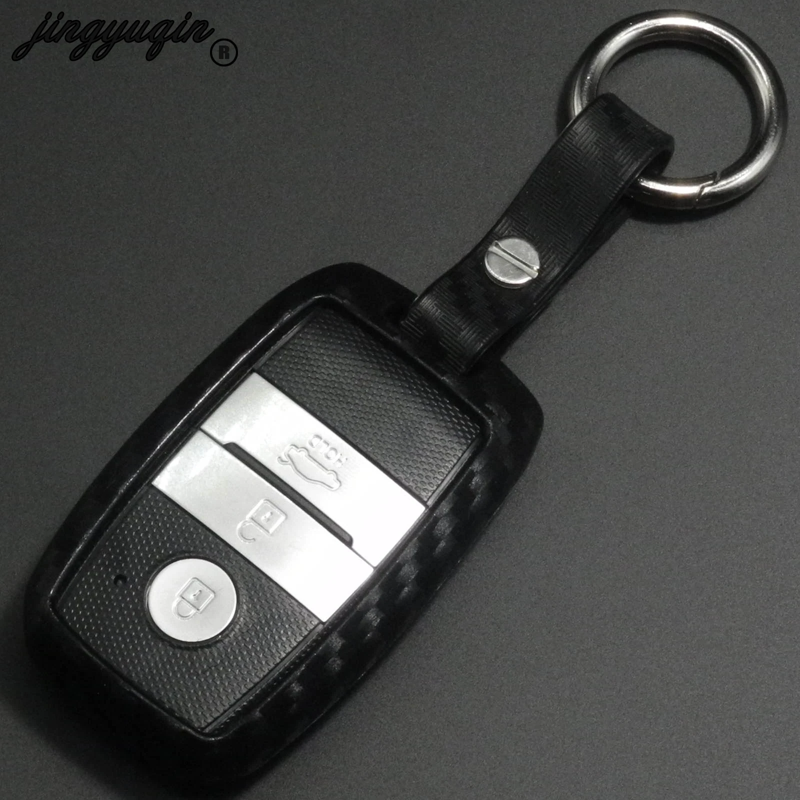 Jingyuqin для Kia Rio K2 Sedona Optima Ceed Sportage Soul Sorento Cerato Spectra Carens автомобильный смарт-чехол из