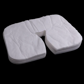 

200x Disposable Non-woven Fabric Massage Table Face Rest Cushion Cover Headrest Cradle Sheets