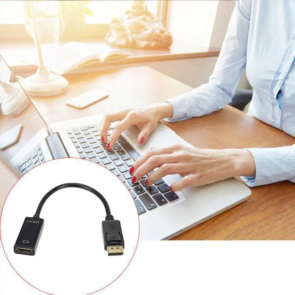 DP Display Port Male To HDMI Female кабель конвертер адаптер для ПК HP/DELL /Lenovo wire| |