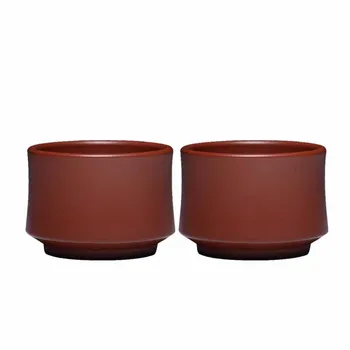

2PCS/Lot Cup Master Tea Bowl 50ml Purple Clay Tea Cup Zisha Teacup Drinkware Chinese Kung Fu Tea Set Teacups Teaware Water Cups
