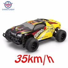 WL A222 1:24 четыре колеса RC автомобиля 2,4G дистанционного управления скорость desert внедорожных drift Гоночная машина сплава 35 км радиоуправляемые машины машинки на пульте управления машины на пульте управления