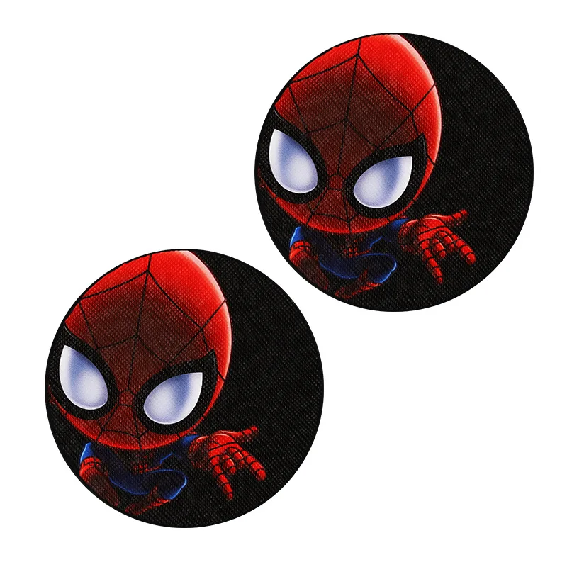 

For Marvel Avengers Heros Figure Car interior Round Cartoon Water Bottle Mat Coaster