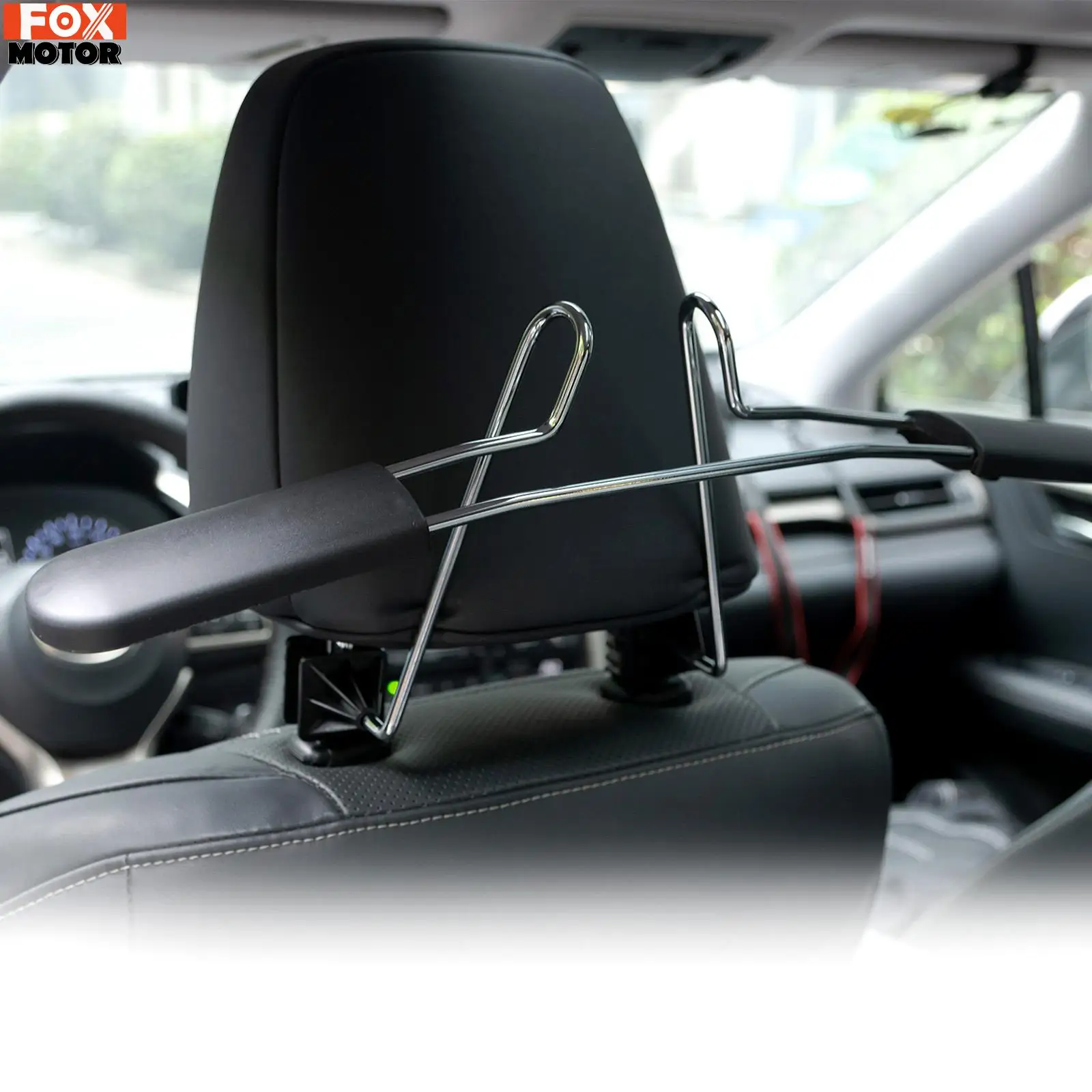 Extendable Car Hanger Coat Clothes Back Seat Headrest Hangers Cloth Jacket Suit Trousers Holder Rack Universal Chrome Hook Auto car coat hanger,car hook