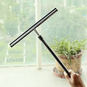

Manual Tool Window Clean Stretchable Car Glass Wiper Rubber Strip Blade Squeegee Stainless Steel Mirror Telescopic Durable