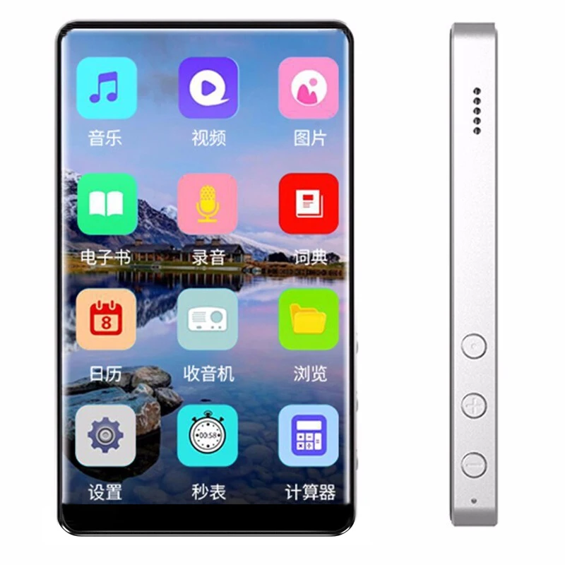 Новинка MP4 портативный спортивный плеер с Полноразмерным сенсорным экраном 4