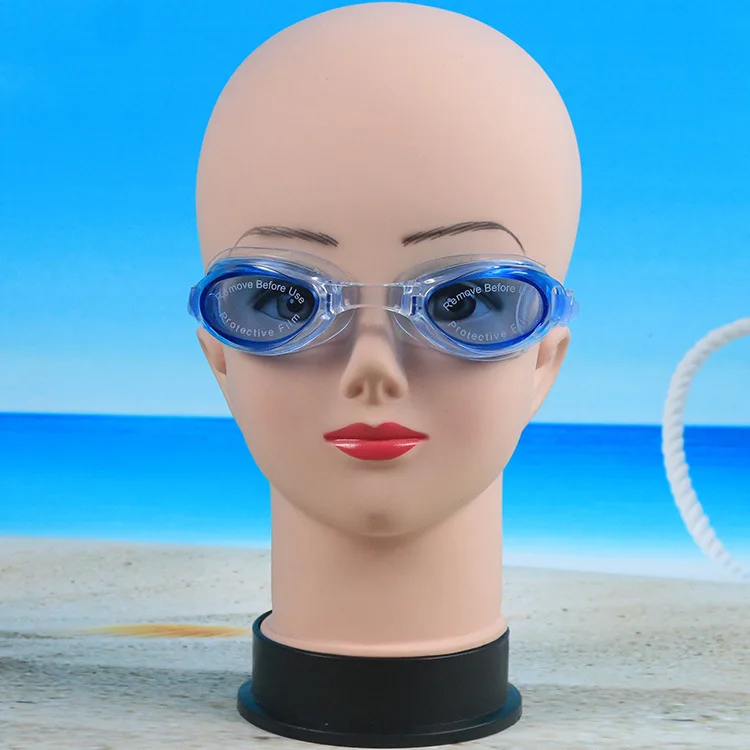 

Bag Children Swimming Glasses One-piece Silica Gel Goggles with Automatic Adjustment