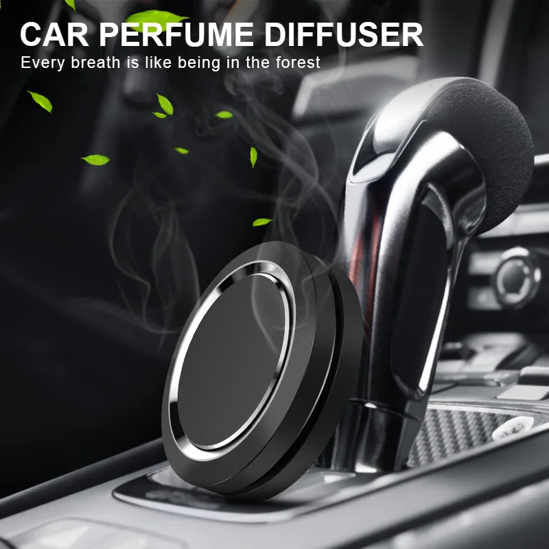 

Luxury Alloy Car Air Freshener Perfume Fragrance Auto Aroma Diffuser Aromatherapy Solid Dashboard
