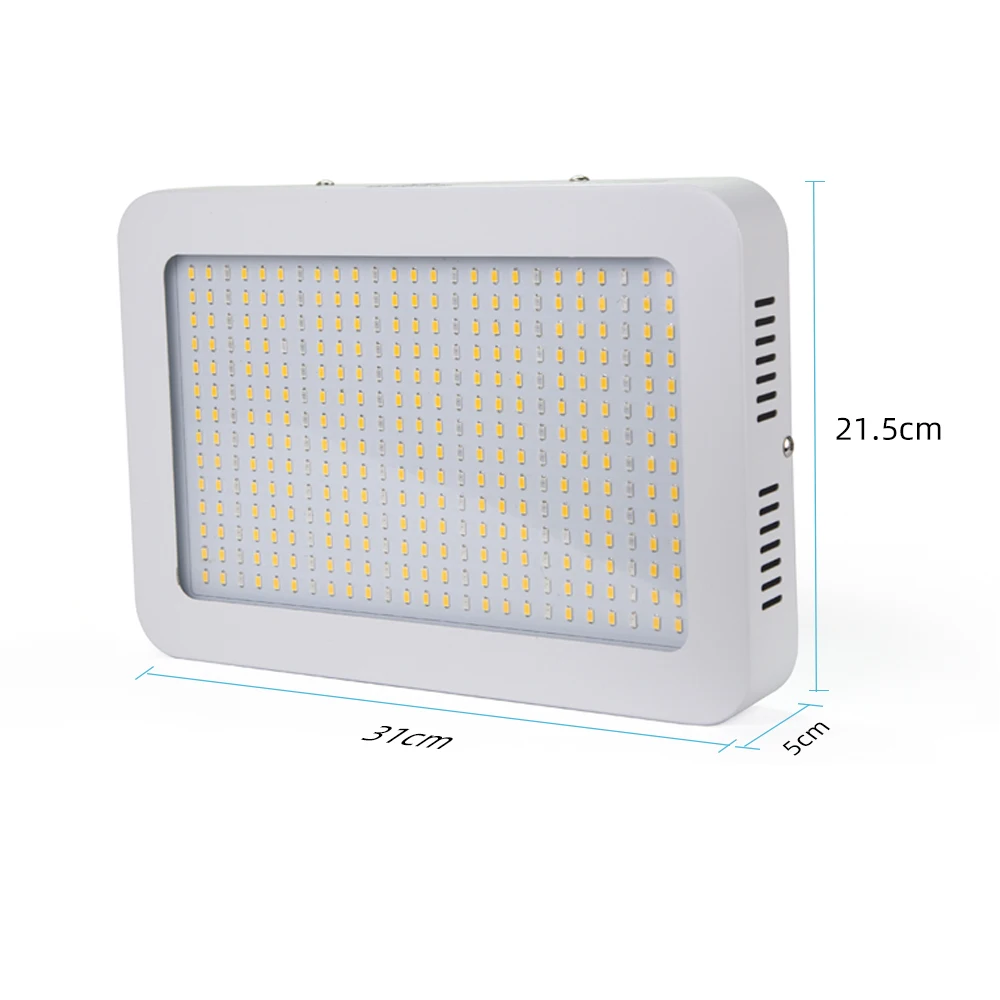 LED Grow Light 1000W Full Spectrum 3500K Sunlight& Red UV For Indoor Greenhouse Hydroponic Growth Garden Flowering Planting