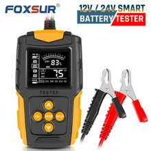 

Car Battery Tester Analyze 12V 24V VRLA GEL AGM EFB STD Automotive Quick Load Plug Cranking Test Diagnostic Tools For Motorcycle