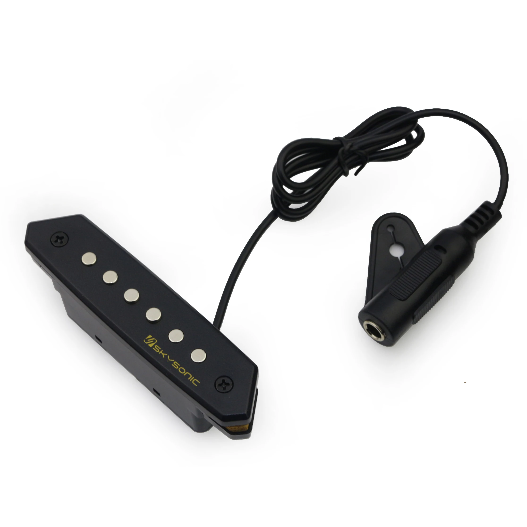 

Skysonic Guitar Pickup Preamp System Guitar Parts Accessories Tuning Acoustic Pickup Bass A-710 Humbucker Sound Hole Pickup