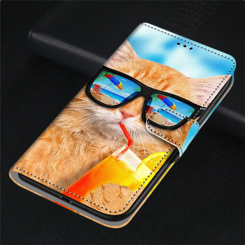 Case na for Xiaomi Mi 10T 10 T Pro Lite Note 10 Redmi Note 9S 9 Pro 9A 9C Phone Case Luxury Cartoon Leather Wallet Flip Cover phone cases for xiaomi