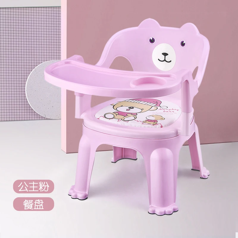 Портативный детский обеденный стул детский стул для еды Многофункциональный складной открытый детский стол сиденье с подушкой - Цвет: 9