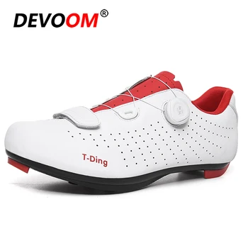 

New Mens Cycling Shoes Road Mountain Bike Shoes Ultralight Bicycle Sport Shoes Self-locking Professional Breathable Sneakers Men
