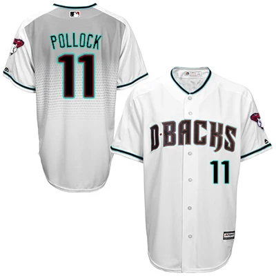 AS PICTURE Сшитая Мужская футболка Arizona Paul Goldschmidt Zack Greinke AJ Pollock Randy Johnson FLEX& Cool Base - Цвет: AS PICTURE