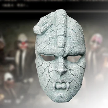 

Halloween Stone Ghost Full Face Resin Mask Comics Amazing Adventures Masks Halloween Masquerade Party Props