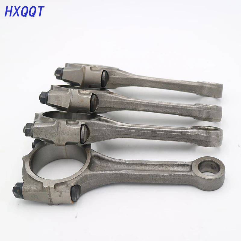 Шатун 4 шт. подходит для G4EE G4GA G4ED 1993-2010 для hyundai для Kia 1.5L 1.6L OEM 2351026040