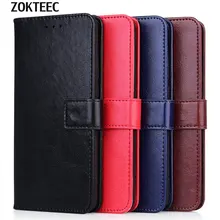 Retro Flip Case For ZTE Blade A3 A5 A7 2019 L8 V9 V8 z17 mini minis V10 Vita Z10 A910 A5 A7 2020 Leather Soft Silicon Cover Case