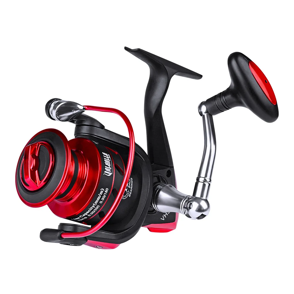

Fishing Reel Drag Spinning Reel with Large Spool 19KG Max Drag Freshwater 11+1BB Spinning Fishing Reel YU069