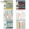 Chzimade 12Pcs Vintage Sunflower Printed Scrapbooking Paper Pack For Card Making Handmade Background Decorative Paper Crafts ► Photo 1/6