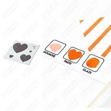 

Love Pattern Stencil Scrapbook Diary Decoration Embossing Template DIY Greeting Card Handmade 2021