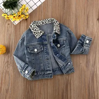 

Autumn Girls Denim Jacket Kids Girl 9M-5T Outerwear Long Sleeve T shirt Coat Clothing