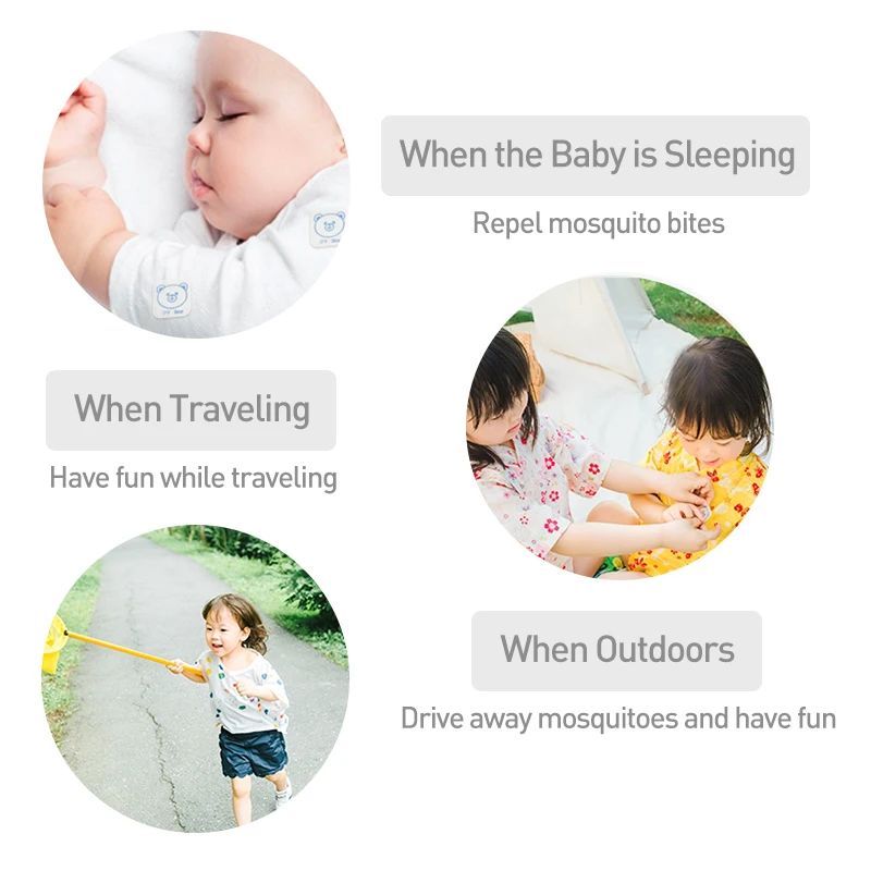 Пластыри от комаров наклейки 18 шт. Мультяшные Антимоскитные натуральные