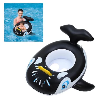 

Whale Shaped Inflatable Rubber Ring For Girls Pool Float Baby Swimming Ring Water Wheel Swimming Circle Pool Party Toys