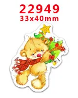 22949 30 шт мультфильм плоское украшение из смолы PR 22920 - Цвет: 22949