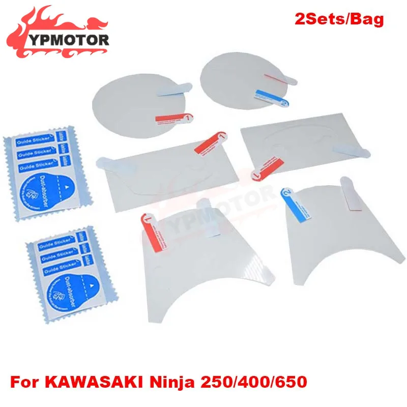 

Защитная пленка на экран для мотоцикла, спидометр, кластер, защита от царапин для Kawasaki NINJA 400 650 1000 Versys X-300 Z1000SX