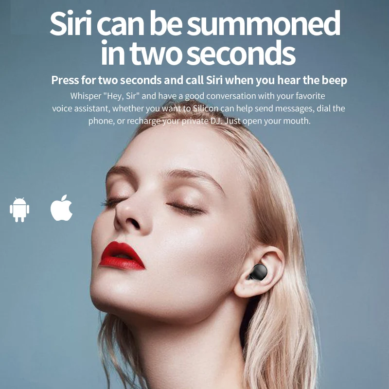 Bluetooth наушники Ottwn TWS ME 28 спортивные с шумоподавлением 5 0 водонепроницаемая стерео