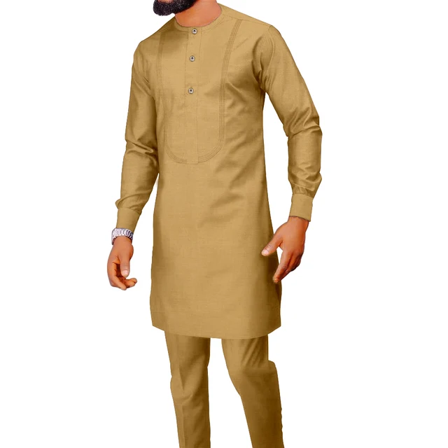 Olamide Long Sleeve Kaftan Outfit - Image 5