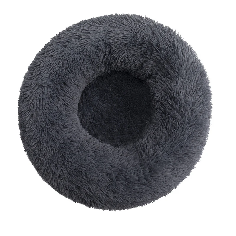 Cama de perro Super suave perrera ronda mullidas de Gato Casa de perro cesta dormir estera de cojín DaWanda hogar animales domésticos Dla Psa Cama Gato