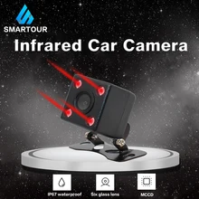 Smartour Автомобильная камера заднего вида светодиодный инфракрасный Ночное Видение заднего вида автоматический мониторинг парковки CCD Видео резервная камера Smartour Автомобильная камера заднего вида светодиодный инфракрасный Ночное Видение заднего вида автоматический мониторинг парковки CCD Видео резервная камера