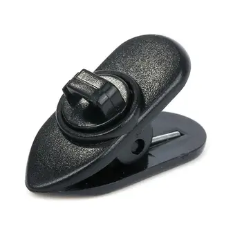 

360° Rotatable Lapel Clip Headphone Earphone Cable Cord Wire Nip Clamp Collar Headset Rotating Clamps Headset Winder